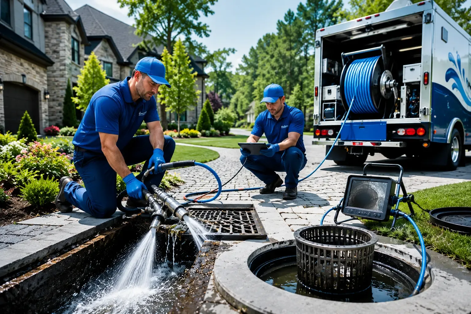 Local outdoor drain cleaning professionals in Belleville, AR